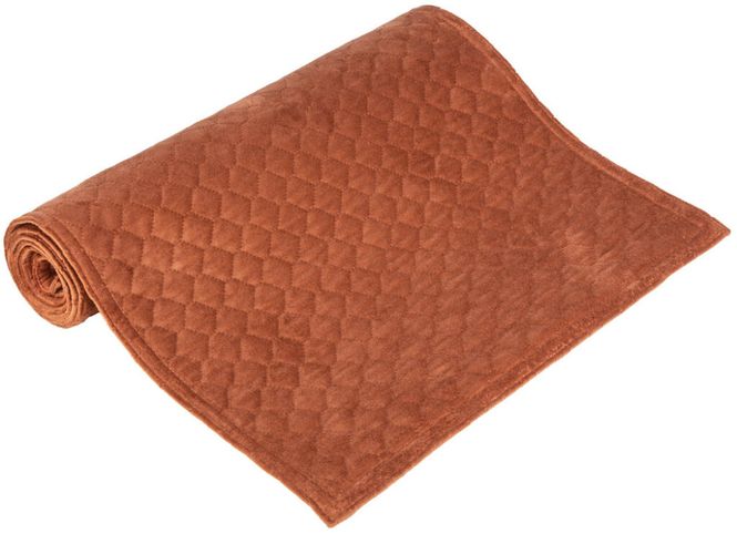 Hovedbilde Løper bikube velur kanel 40x140cm