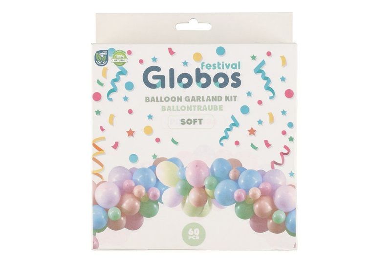 Ballonger Pastell Bue 