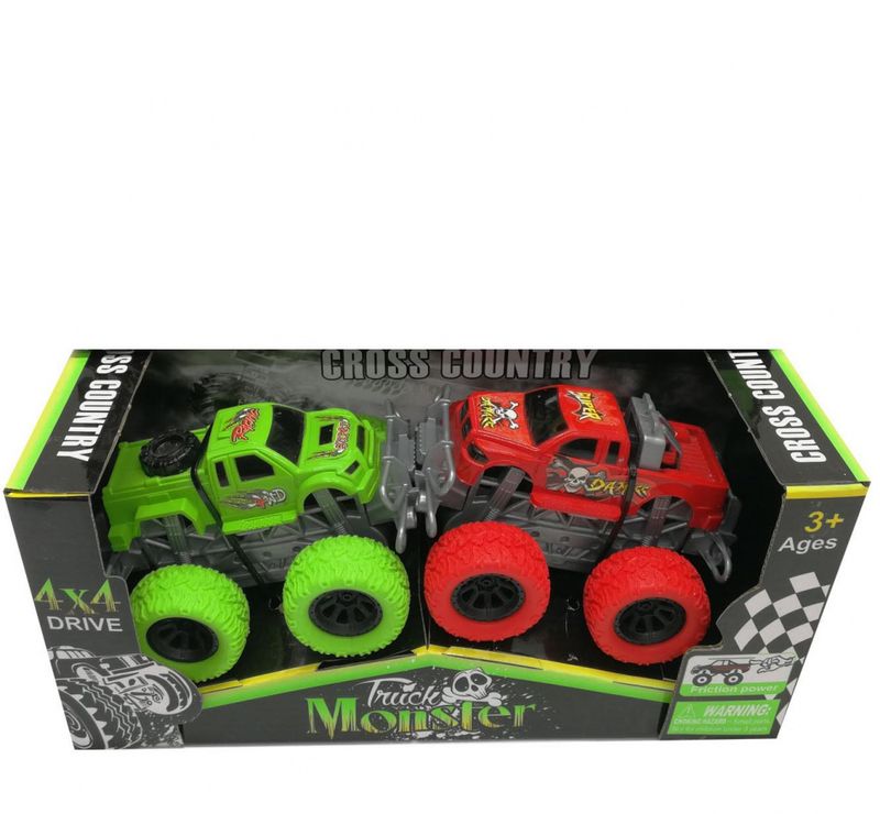 STORE MONSTER TRUCK 2PK- TO ASS VARIANTER