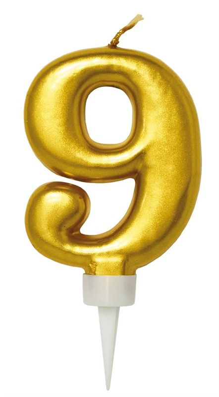 Kakelys fra nr 1- 10 gull