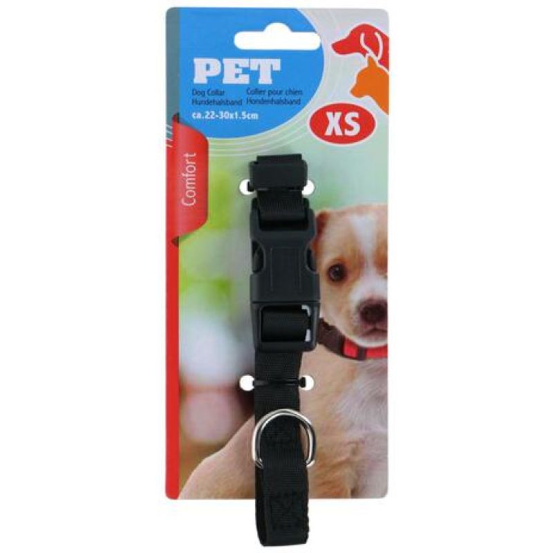 Halsbånd til hund XSmall 22-30x1.5cm