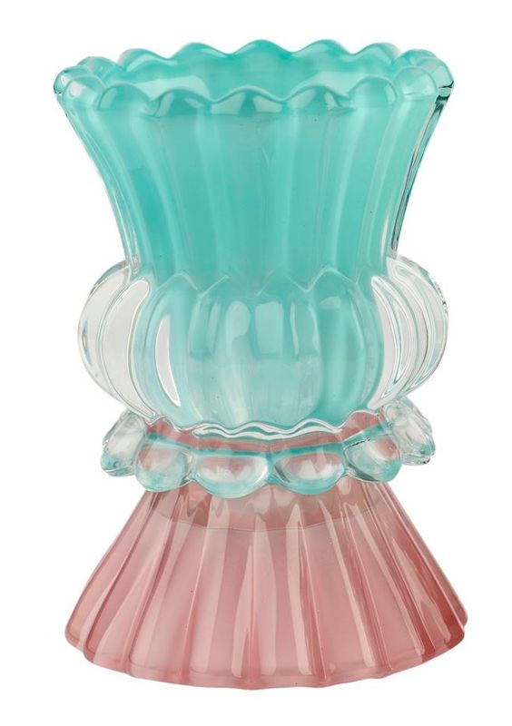 Glasslysestake Bon 12cm 2ass