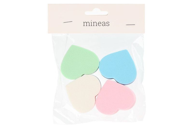 Sminkesvamp 4pk 2ass