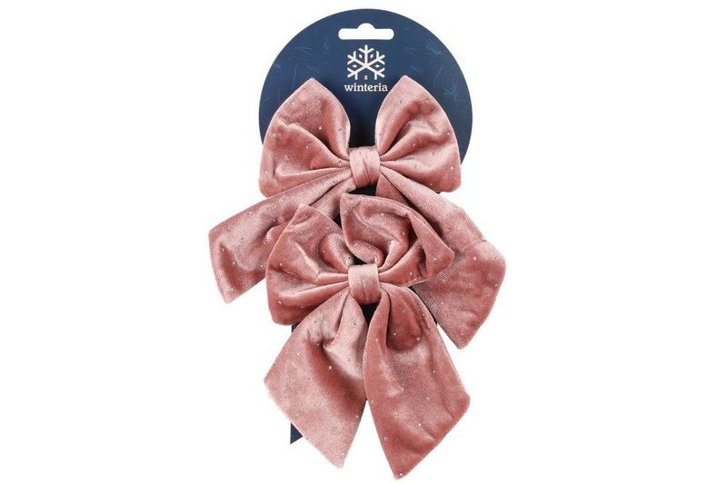 Sløyfe 2pk finnes i 3 ass farger H: 18cm