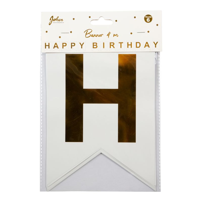 Flagg banner Happy Birthday