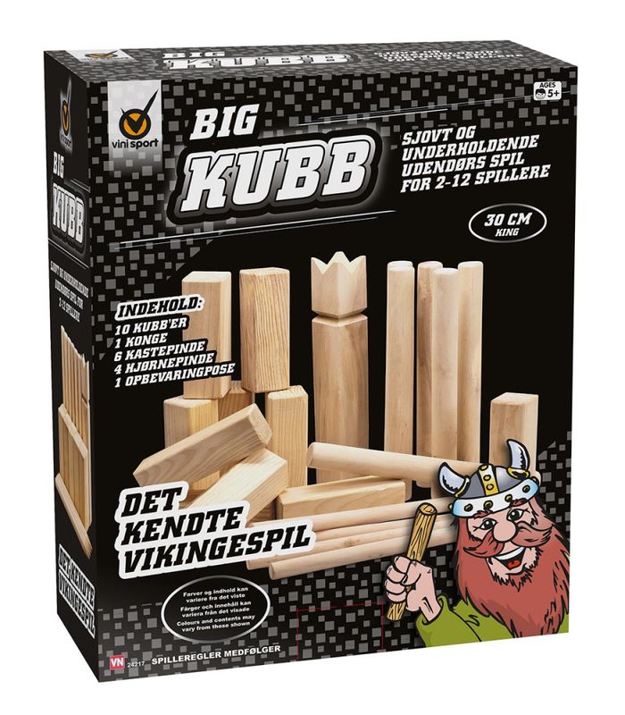 Kubbespill 30cm