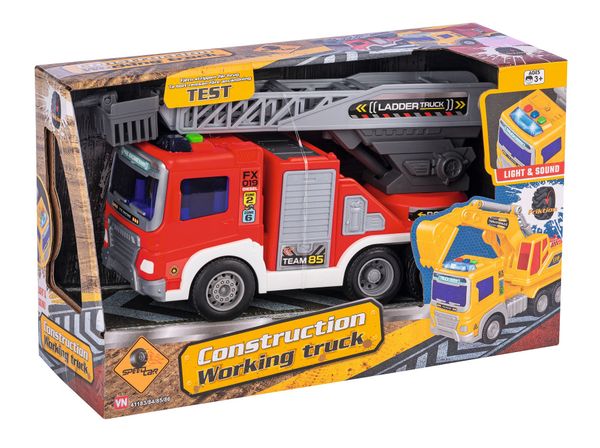 Brannbil Construction Working Truck