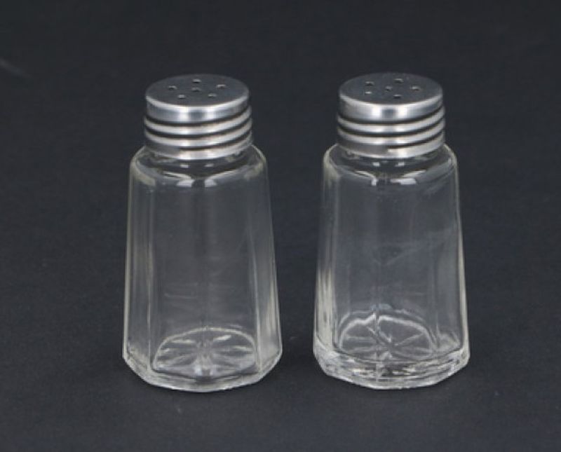Krydderglass salt og pepper 2pk