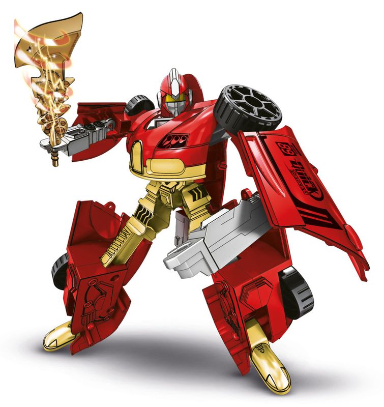 Transrobot med 3 biler