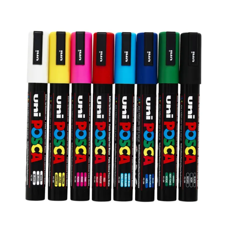 Posca PC-5M Basic 8pk