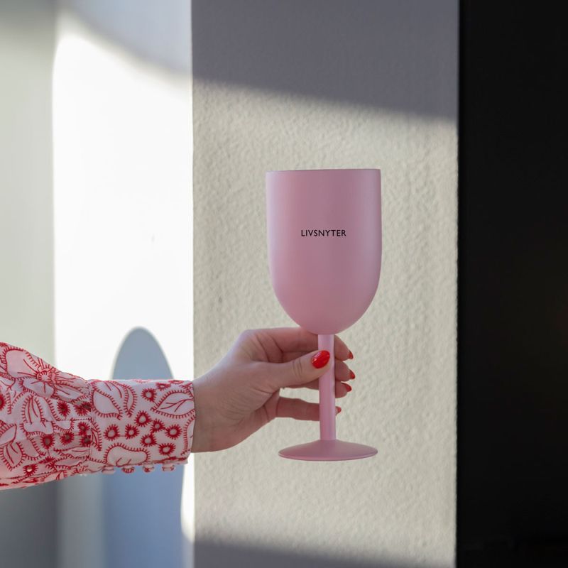 Termo Vinglass Livsnyter Rosa